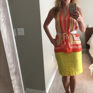 Ann Taylor size 4 lace skirt and halter top